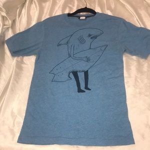 VOLCOM Hungry Shark with Surf Board T-Shirt